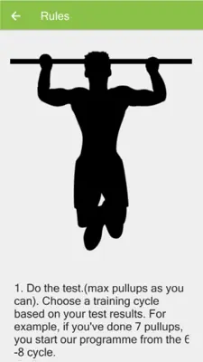 50 Pullups android App screenshot 0