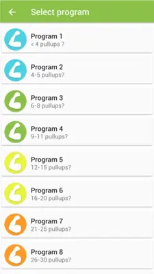 50 Pullups android App screenshot 5